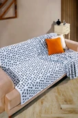BAMİROSE 170 X 210 LUX KABARTMALI KAYDIRMAZ WELLSOFT, KOLTUK ÖRTÜSÜ, TUFTİNG JAKAR DESENLİ, ÇİFT TARAFLI - 1