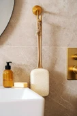 BAMİROSE %100 ORGANİK DOĞAL KETEN SIRT SAPLI LİF, PEELİNG LİFİ, ANTİ SELÜLİT LİFİ, BANYO HAMAM LİF, - 3