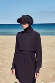 Haşema 2934 Siyah Esila Jileli 4 Parça Tesettür Mayo Takımı thumbnail 7