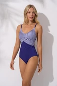 Pierre Cardin 241142 İnce Askılı Göğüs Kuruvaze Mayo MARİNE - 2