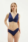Eros Korseli Toparlayıcı Bikini Üst Lacivert thumbnail 1