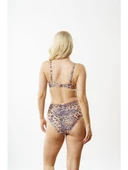 Louren NB1957 BALENLI TOPARLAYICI BİKİNİ LEOPAR thumbnail 3