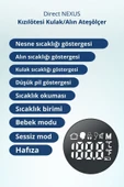 Direct Nexus Yetişkinler Ve Çocuklar İçin Dual Kulaktan Alından Ateş Ölçer - 5