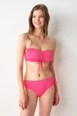 NO GOSSİP FREEZ SÜRGÜLÜ BÜSTİER TEK ÜST BİKİNİ PEMBE thumbnail 4