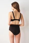 No Gossip Sasha Balenli Toparlayıcı Bikini Üstü BLACK - 2