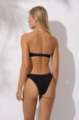 Pierre Cardin 241274 Bandaj Straplez Bikini Takımı SIYAH - 1