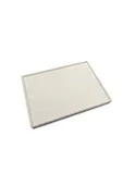 Süet  Kumaş  Krem Renk 24/34 Cm Batırmalı Yüzük Tablası - 1