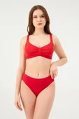 Eros 6 CM Kalın Kenar Tek Alt Bikini 813 KIRMIZI thumbnail 1