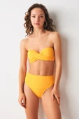 NO GOSSİP ANGELA HİG LEG BİKİNİ TEK ALT SARI thumbnail 1