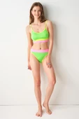 NO GOSSİP JOJOBA PARÇALI BÜSTİER TEK ÜST BİKİNİ neon yeşil thumbnail 4