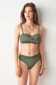 No Gossip Dennis Soft Straplez Bikini Üstü KHAKI thumbnail 2