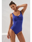 Pierre Cardin Riva Balenli Büyük Beden Mayo Sax - 2