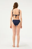 Eros Balenli Toparlayıcı Tek Üst Bikini 827 Lacivert thumbnail 4