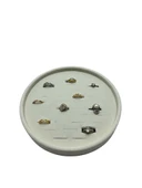 Silindir Model Süet Kumaş 20/20 cm Batırmalı Yüzük Tablası thumbnail 3