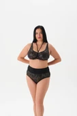 4088BK BALENLİ TOPARLAYICI BİKİNİ TK. Siyah thumbnail 6