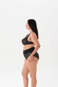 4088BK BALENLİ TOPARLAYICI BİKİNİ TK. Siyah thumbnail 4