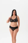 4088BK BALENLİ TOPARLAYICI BİKİNİ TK. Siyah thumbnail 1