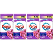 Peros Matik Toz Çamaşır Deterjanı 40KG Yıldız Çiçeği (Beyaz ve Renkliler) (268 Yıkama) (4PK*10KG) - 1