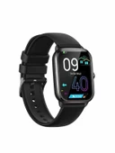 SHAZA Sesli Görüşme IP67 Nabız Ölçer 1.85 İnç Full Ekran Siyah Akıllı Saat SA8002/GR - 4