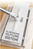 Akıllı Mop Seti Kıskaçlı | Bütün Kullan At Temizlik Bezleri İle Uyumludur +10 Temizlik Bezi Hediyeli - 2