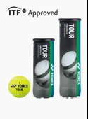 Yonex Tour Tenis Topu 3 Adet ITF Onaylı - 1