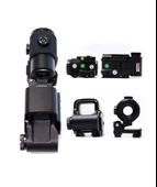 558-g43 Xps2 Hedef İşaretleyici Red Dot - Holografik Nişangâh, 5x Büyütmeli Set-siyah - 2