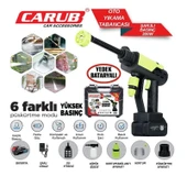 CARUB Oto YıkamaTabanca Şarjlı 300W Yedek Batarya thumbnail 2