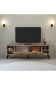 Evmo Home 3507 Deren TV Ünitesi 150 Cm Raflı Kapaklı Sepet - 3