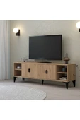 Evmo Home 3507 Deren TV Ünitesi 150 Cm Raflı Kapaklı Sepet - 2