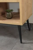 Evmo Home 3608 Şile Metal Ayaklı Metal Kulplu 160 Cm TV Ünitesi Safir - 7