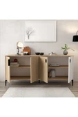 Evmo Home 4005 Neva Konsol 180 Cm Yunus - Sepet - Beyaz Konsol - Tv Ünitesi - Yemek Odası - 3