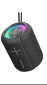 SHAZA SS4506/BK Taşınabilir 8W Ses Çıkışı RGB Bluetooth Hoparlör Siyah thumbnail 1