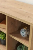 Evmo Home 3110 Şile Metal Ayaklı Metal Kulplu 100 Cm Tv Ünitesi - Yunus Safir - 8