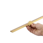 Saral Çizgili Mat Altın Metal Kulp 320 mm 32 cm Mobilya Çekmece Mutfak Dolabı Dolap Kapak Kulplar thumbnail 5