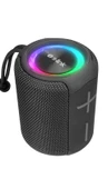 SHAZA SS4506/BK Taşınabilir 8W Ses Çıkışı RGB Bluetooth Hoparlör Siyah thumbnail 2
