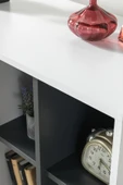 Evmo Home 4112 Şile Metal Ayaklı Metal Kulplu 100 Cm Konsol - Tv Ünitesi - Yemek Odası - Kahve Köşesi - 8