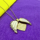 Gümüş Rose Kalpli İsimli Bayan Kolye thumbnail 3