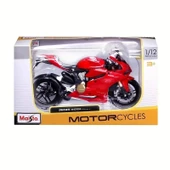 Maisto 1:12 Ölçekli Ducati 1199 Panigale Motosiklet Modeli - 5