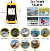 Valkyrie Taşınabilir Balık Bulucu 0,7-100m Derinlik Sonar - 2