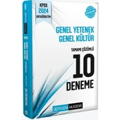 Pegem 2024 Kpss Ortaöğretim Gy Gk 10 Çözümlü Deneme - 1