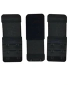 3 ADET Kadın Lastikli Sütyen Uzatma Kopçası Agraf/ek Aparatı thumbnail 3