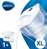 BRITA Aluna XL Filtreli Su Arıtma Sürahisi - Beyaz - 1