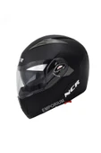 Çene Açılır Mat Kask - 1