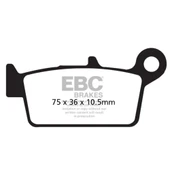EBC FA131TT HONDA XR250/400/600, KAWASAKI KLX250/400 , SUZUKO DRZ400 ARKA FREN BALA - 1
