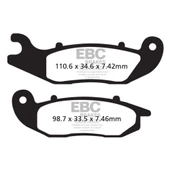 EBC FA465TT HONDA CRF250L , RALLY 13-20 CARBON ÖN FREN BALATASI - 1