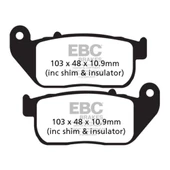 EBC FA381 HARLEY DAVIDSON XL883/XL1200 SPORTSTER 04-13 ÖN FREN BALATASI - 1