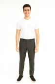 Avasar Erkek Füme Regular Fit Kumaş Pantolon-7362 - 1