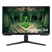 Samsung Odyssey G4 LS25BG400EUXUF 24.5" 240Hz 1Ms HDMI+DP HDR FullHD G-Sync FreeSync IPS Pivot Vesa Monitör thumbnail 1
