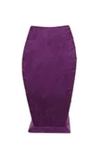 Dubai Model Süet Kumaş Mor Renk 25/12 Cm Kolye - Zincir Ayaklı Stand thumbnail 2