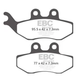 EBC SFAC194 PIAGGIO - VESPA GRIMECA CALIPER , YAMAHA XT125 X CARBON ÖN FREN BALATAS thumbnail 2